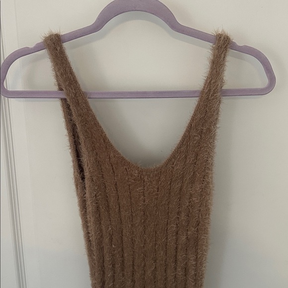 Fashion Nova Soft Mocha Knit Dress - Picture 5 of 7